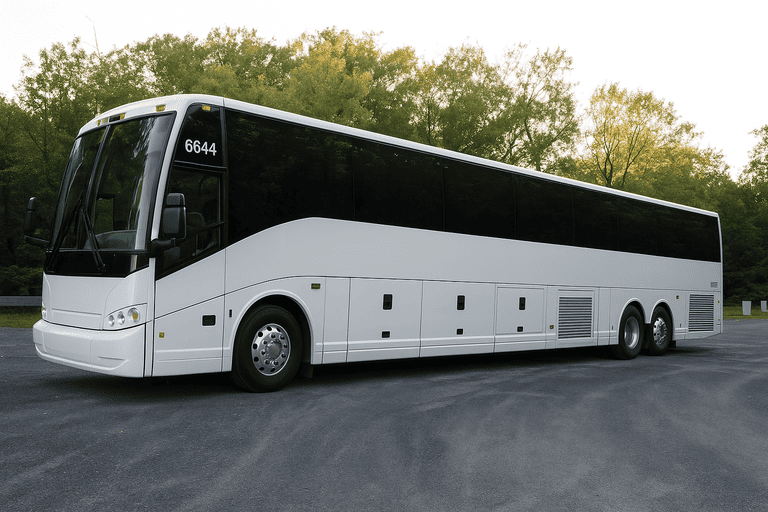 exterior of Hesperia Coach Bus Service coach bus