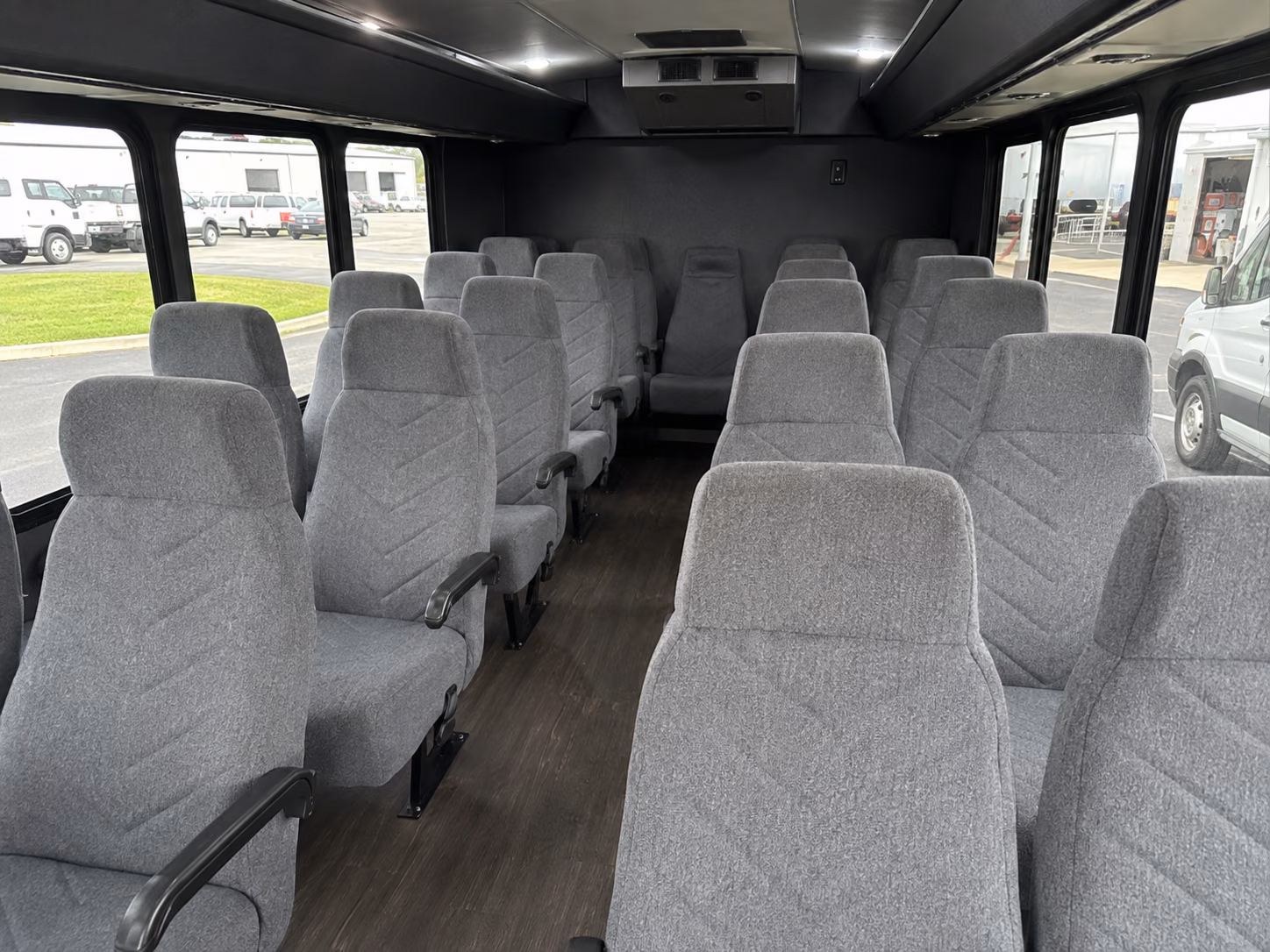 hesperia 15 passenger minibus inside