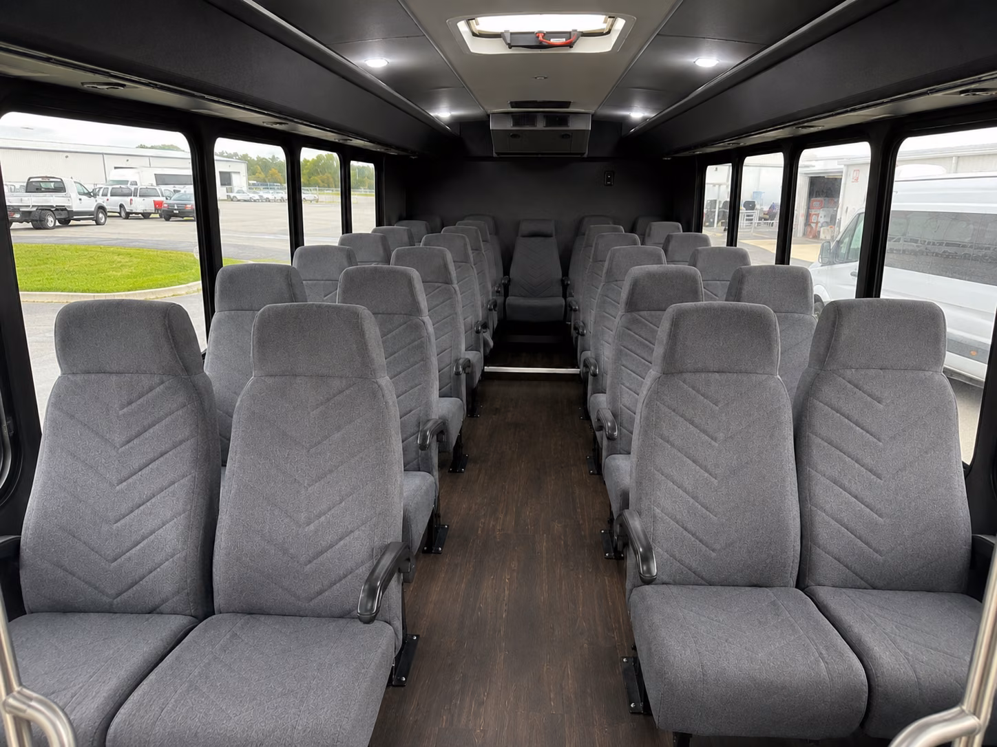 hesperia 18 passenger minibus inside