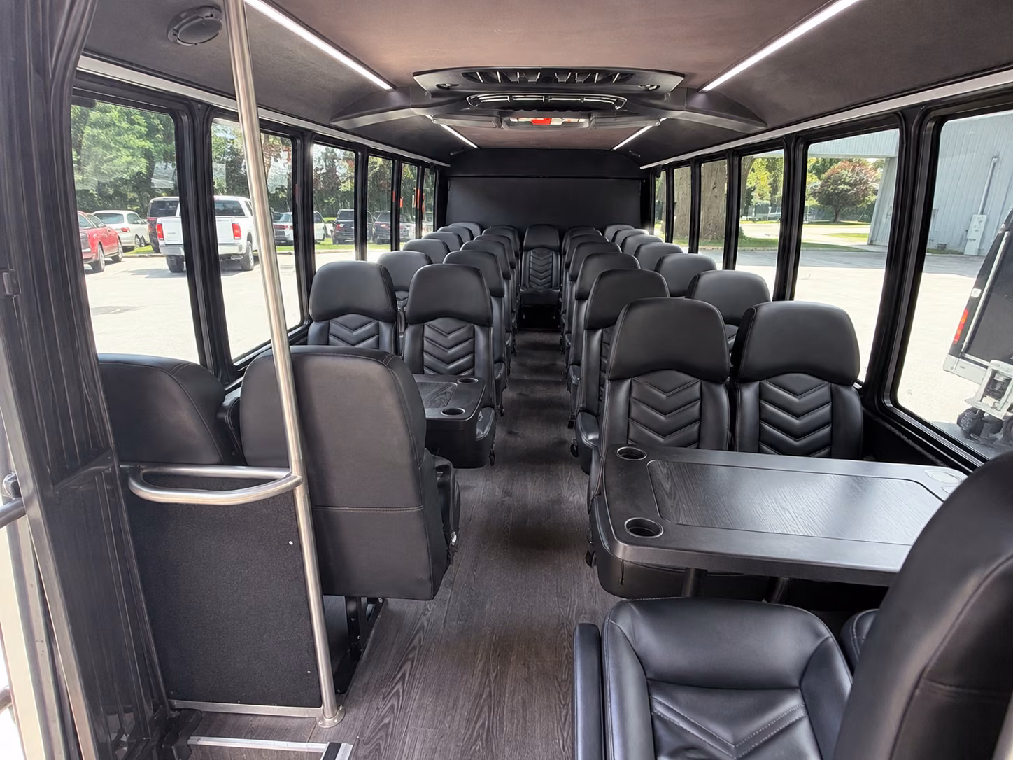 hesperia 18 passenger minibus interior