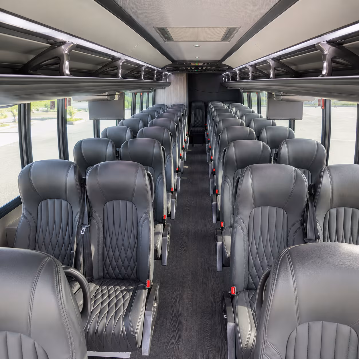 hesperia 28 passenger minibus inside