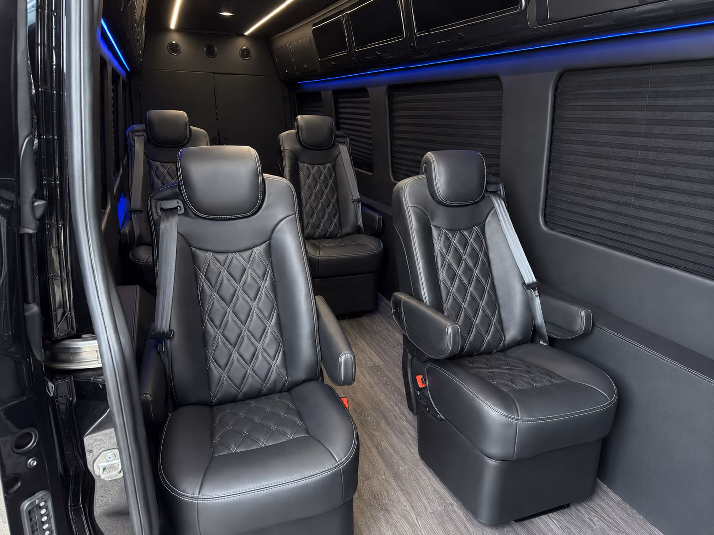 hesperia sprinter van with driver interior