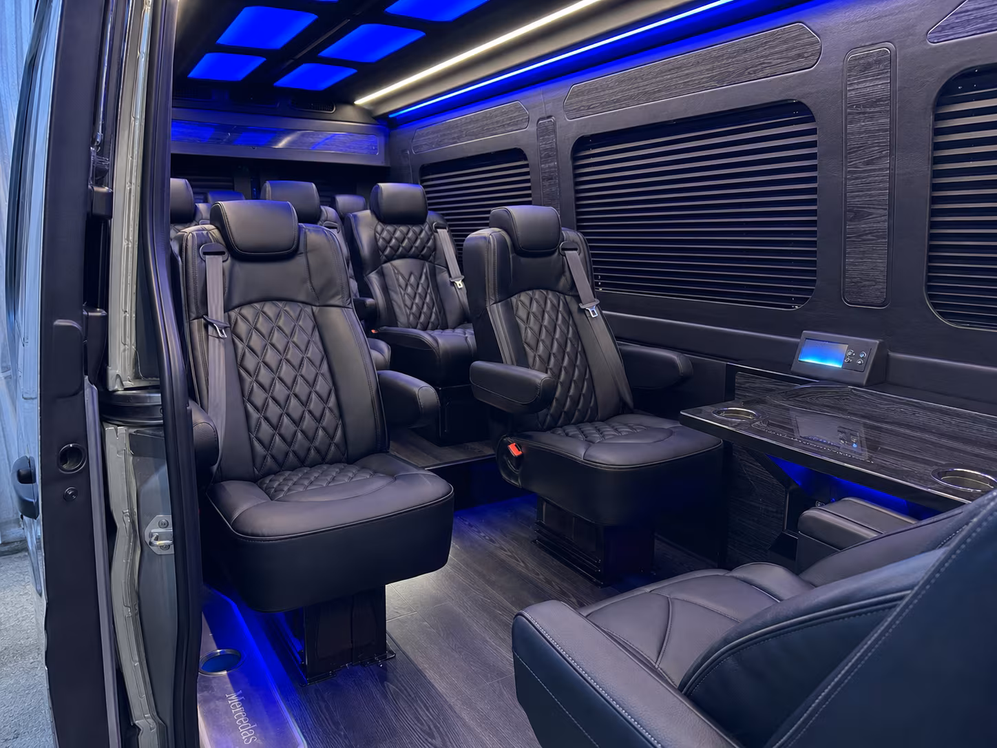sprinter van transportation for groups and events across hesperia